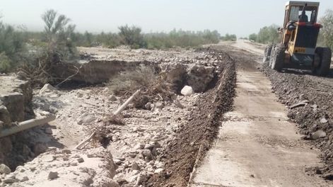 Consecuencias del temporal en Mendoza: rutas intransitables y cortes por tormentas