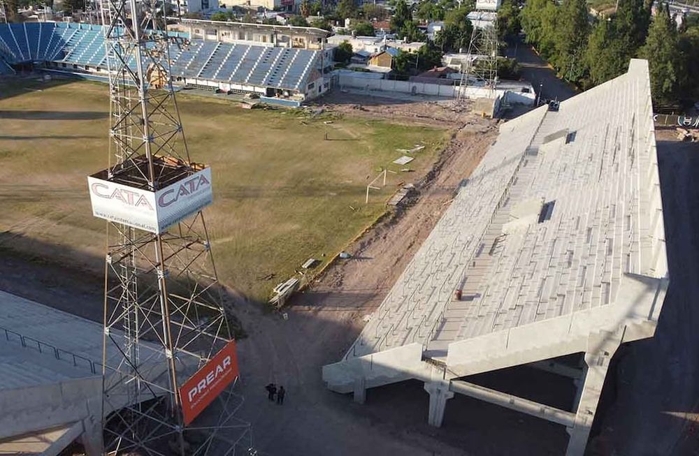 El Feliciano Gambarte es escenario de inolvidables jornadas para el Expreso. Cambiará por completo su imagen. Foto: José Gutierrez / Los Andes