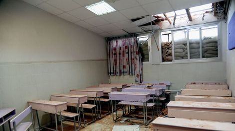 Un ataque opositor” mata a nueve niños en una escuela de Damasco