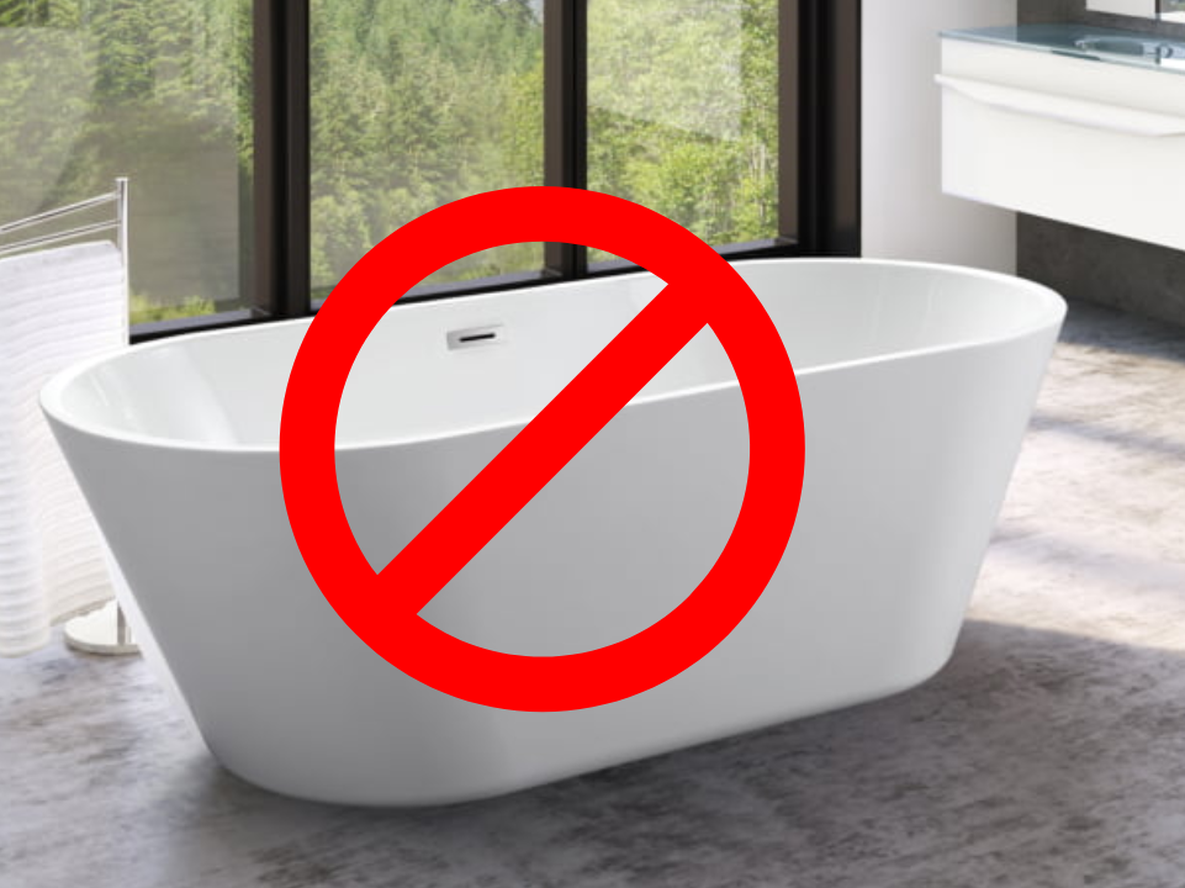 Las bañeras no van más. Descubrí cuál es la nueva moda.&nbsp;