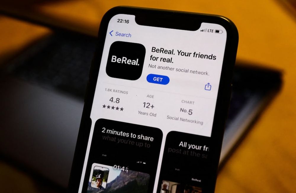 BeReal, la red social que invita a ser auténtico y es furor por su falta de filtros.