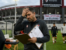 Eduardo Coudet sufre por la cantidad de lesionados que tiene River Plate de cara a la gran final con Belgrano.&nbsp;