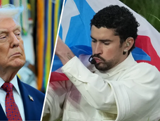 Donald Trump y Bad Bunny, enemigos declarados por la inmigración latina en Estados Unidos