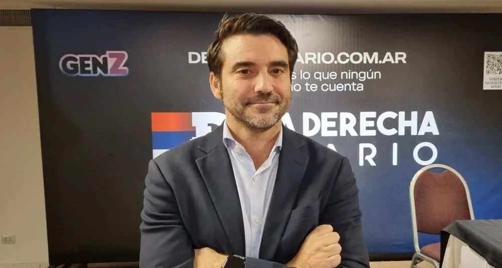 Javier Negre, periodista y empresario, dueño de La Derecha Diario.