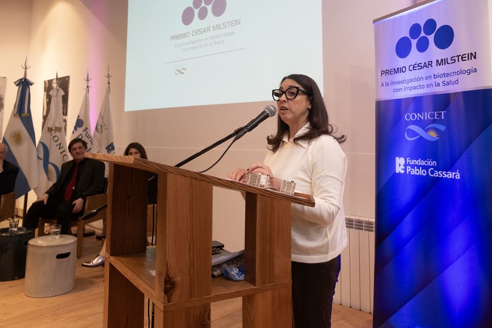 Segunda mención. La obtuvo Mariana Piuri, investigadora de Conicet en el Instituto de Química Biológica de la Facultad de Ciencias Exactas y Naturales de la UBA.
