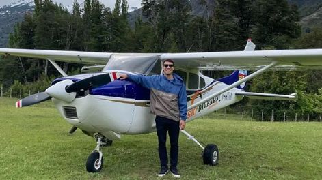 Juan Francisco Molla Klein (30) murió tras ser embestido por una avioneta en Allen, Río Negro