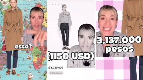 ¿Qué elegirías el look de marca o un viaje a Europa? Un video de TikTok te muestra a dónde podés viajar con lo que cuesta un solo conjunto.