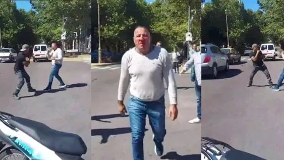 El Volador se tomó a piñas con Emanuel, hombre de confianza de Iván Tobar, el capo de Los Leales, en una disputa que data desde hace un tiempo y tiene como principal objetivo adueñarse de la UOCRA Seccional La Plata. / Gentileza.
