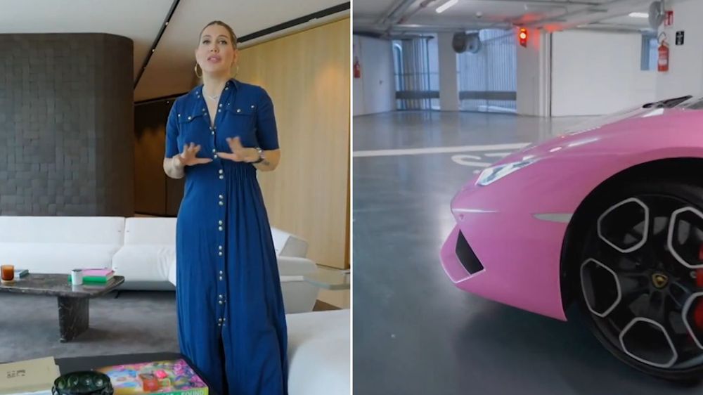 En pleno escándalo con Icardi, Wanda Nara mostró en detalle su lujosa mansión en Italia