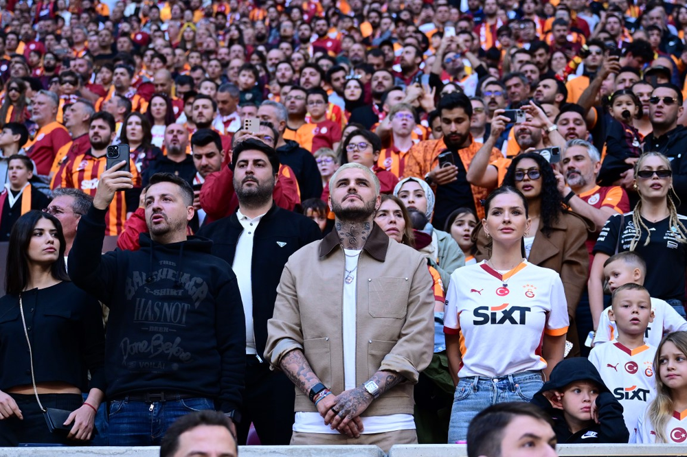 Mauro Icardi y la China Su&aacute;rez en Turqu&iacute;a.