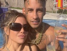 Wanda Nara y L-Gante revolucionaron Instagram.