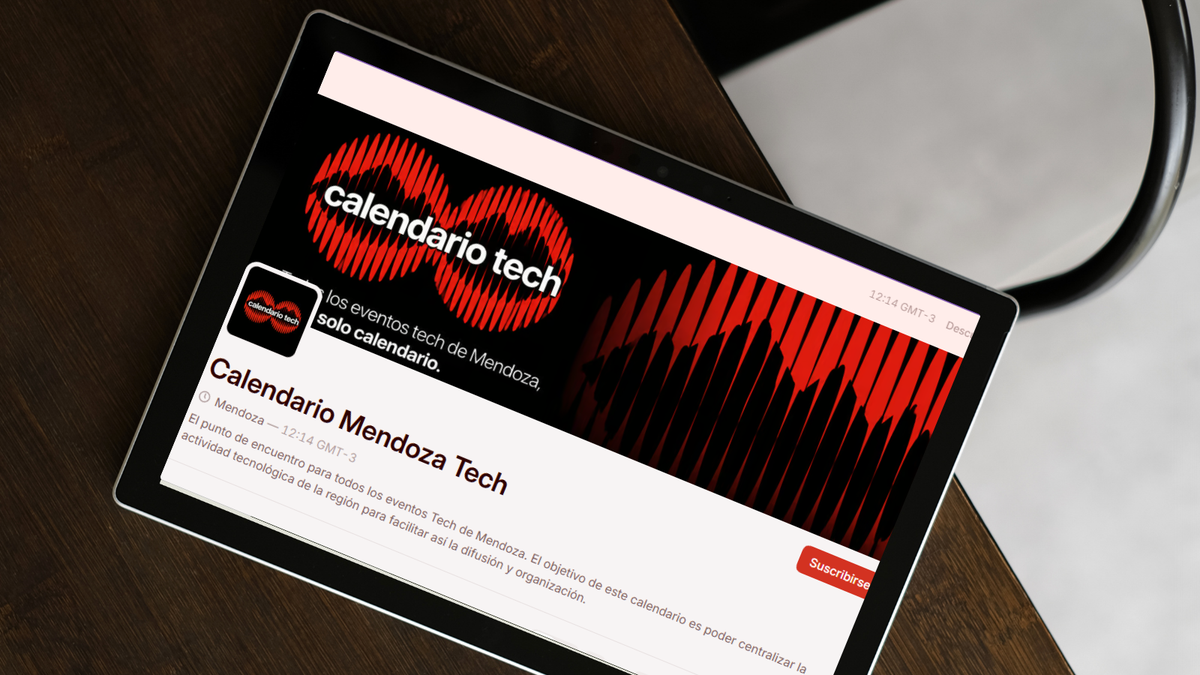 Nace el Calendario Tech Mendoza: la agenda unificada para el ecosistema de innovación de la provincia