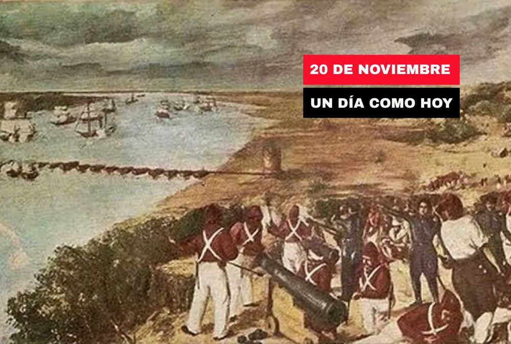 20 DE NOVIEMBRE. El Día de la Soberanía Nacional conmemora la batalla de la Vuelta de Obligado