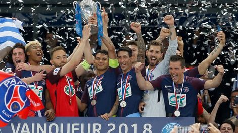 El gran gesto del capitán del PSG con su rival en la final de la Copa Francia