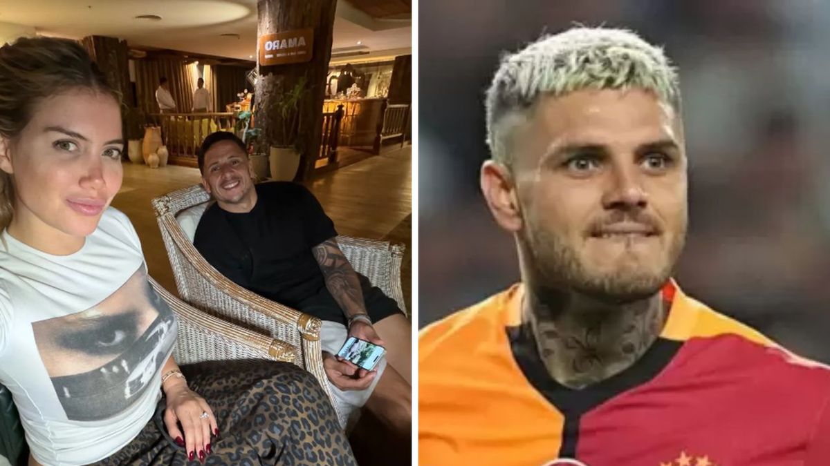 El eufórico escrito de Mauro Icardi contra el nuevo novio de Wanda Nara y el video con su hija