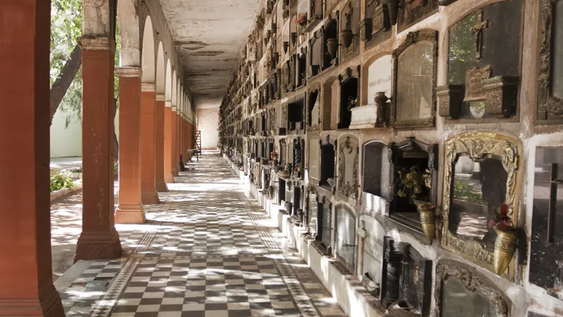 Los Infanticidios del siglo XIX forman parte de la historia del cementerio de Guaymallén. Foto: Gentileza