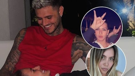 Los Andes | “Cuernitos”: el sugerente gesto de la China Suárez para Wanda Nara que encendió las redes