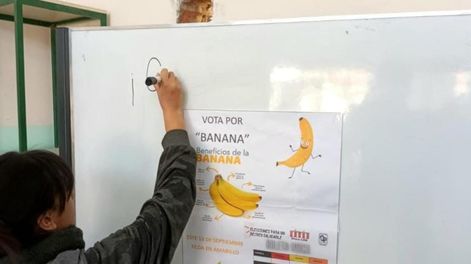 Campaña de escuela de Las Catitas.