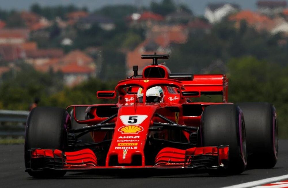 Fórmula 1: Ferrari y Vettel terminaron el viernes con una sonrisa