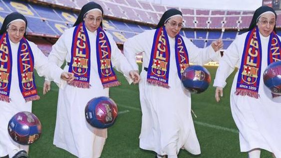Sor Lucía es argentina, fana del Barça, de Messi y no tiene pelos en la lengua