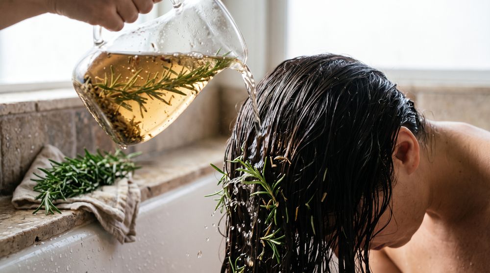 Enjuagar el pelo con té frío de romero después del shampoo para qué sirve y cuántas veces repetirlo por semana (1)