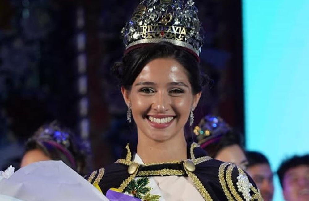 Sofía Fernández, nueva reina departamental de la Vendimia en Rivadavia. Foto: Gentileza Prensa Rivadavia