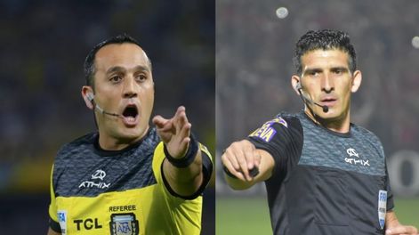 Los Andes | Fernando Espinoza y Andrés Merlos, árbitros mendocinos