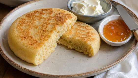 listo en 5 minutos: este pan sin gluten en sarten es ideal para un desayuno liviano