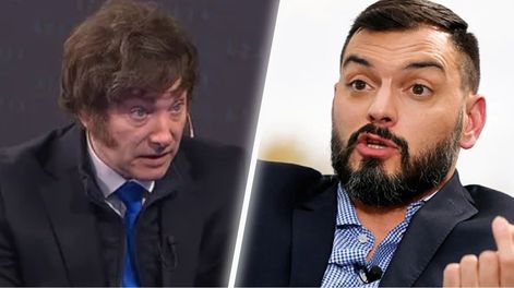 Milei apuntó contra Álvarez Agis.