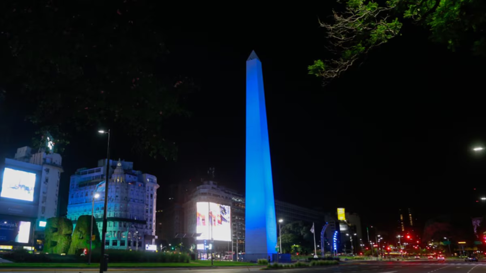 El Obelisco será iluminado de azul en el inicio simbólico de la Semana Azul 2025.