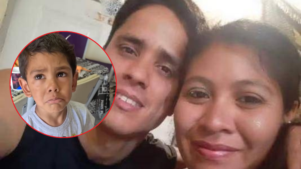 Mariela Altamirano, mam&aacute; biol&oacute;gica de &Aacute;ngel L&oacute;pez, y Michel Gonz&aacute;lez, pareja de la mujer.