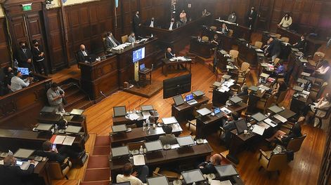 Los Andes | La Cámara Alta retomó su funcionamiento legislativo en febrero. Tres meses después, aún hay senadores sin proyectos propios. Foto: José Gutierrez / Los Andes