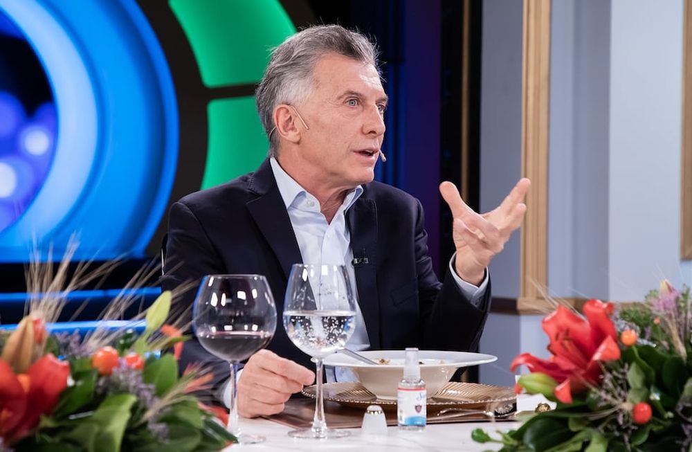 Mauricio Macri en La noche de Mirtha (El Trece)