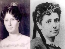 María Jesús del Canto y Aurelia Vélez. las mujeres que amó Domingo Faustino Sarmiento. Foto: Gentileza