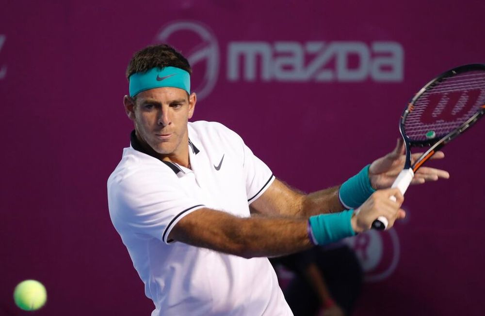 Del Potro ganó y hace todo bien para ser el N°3 del ranking