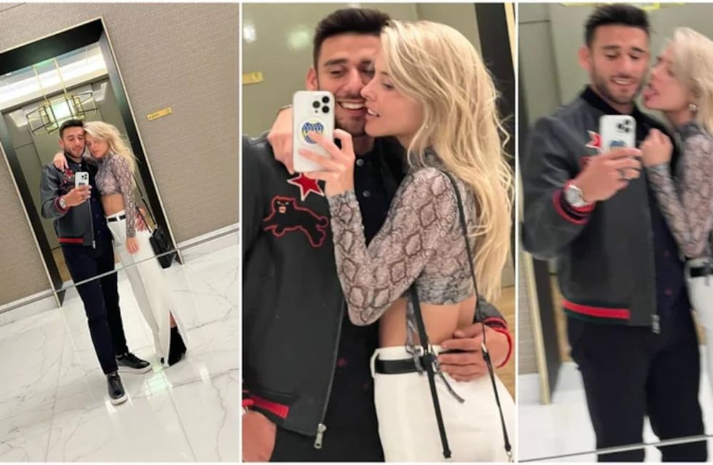 dos meses después de este lamentable episodio y luego de algunas señales en las redes sociales, el jugador publicó en sus redes sociales las primeras fotos oficiales de su noviazgo con Sol.