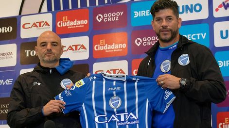 Los Andes | Favio Orsi y Sergio Gómez, la nueva dupla técnica del Tomba. / Orlando Pelichotti