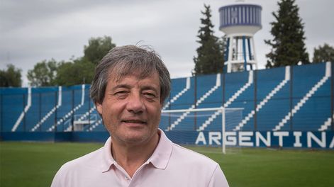 Alejandro Chapini, presidente de Godoy Cruz Antonio Tomba. / Ignacio Blanco