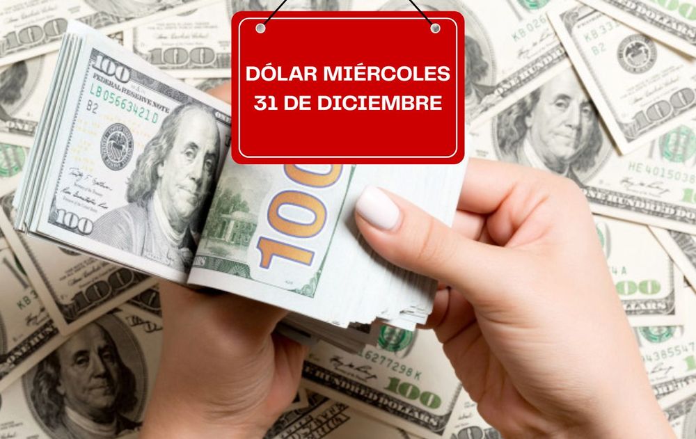 dólar miércoles 31 diciembre