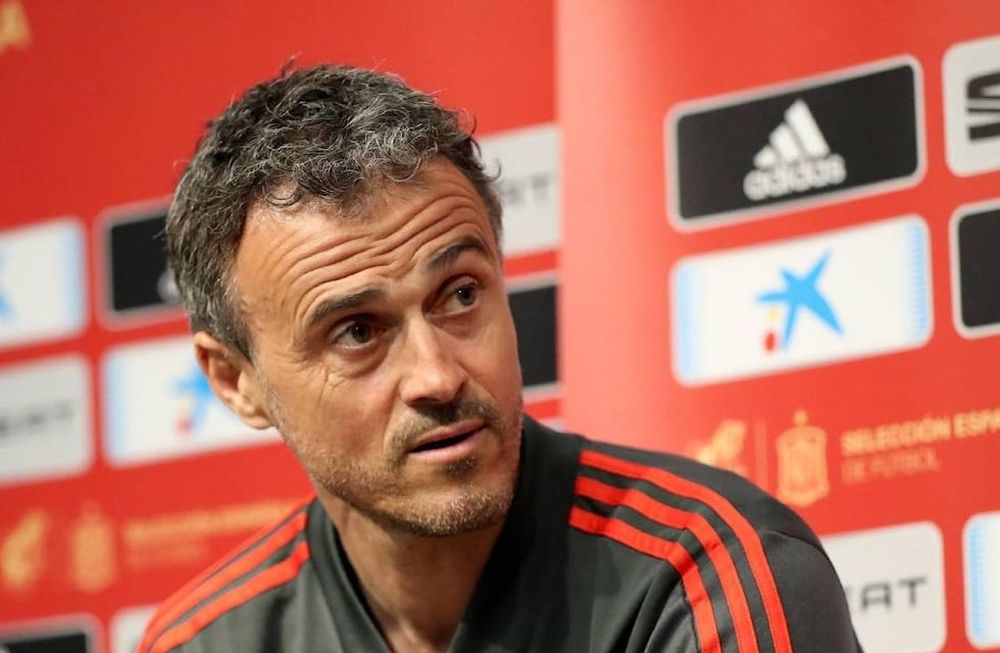 Luis Enrique, entrenador de la selección española (Prensa España)
