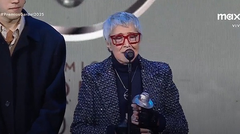 Premios Gardel 2025: Teresa Parodi dedicó su premio a Cristina Kirchner.