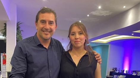 Este 2024 fue la primera cosecha que compartieron con Valentina incorporada al 100% en la bodega. - Gentileza