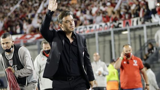 Marcelo Gallardo, DT de River, que podría dejar su cargo a final de año. (Fotobaires)
