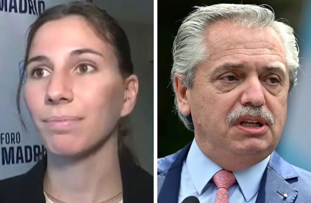 Iara Nisman, hija del difunto fiscal Alberto Nisman, le pidió a Alberto Fernández que no se meta en la causa por la muerte de su padre. / Foto: Gentileza
