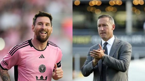 El Inter Miami se medirá ante New England por la MLS y su entrenador, Caleb Porter, habló del campeón del mundo. (AP Foto y Columbus Dispatch)