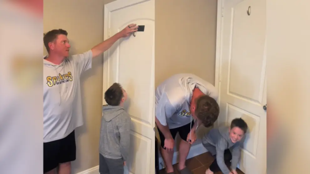 Un padre le promete a su hijo un premio si supera un reto imposible y el niño le hace una sorprendente petición al conseguirlo.