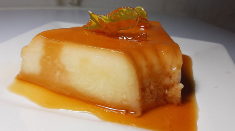 Recetas rápidas: flan casero, sin horno y sin huevo.&nbsp;