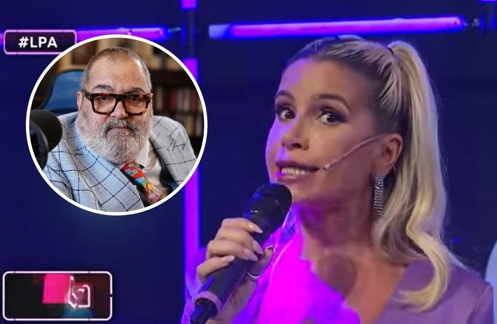 Florencia Peña le cantó una balada a Jorge Lanata.