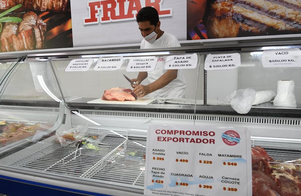 Se podrá comprar carne a precios cuidados desde el 7 de febrero en las carnicerías de la cadena Friar y en los supermercados de presencia nacional. (Imagen ilustrativa/ José Gutiérrez/Los Andes).