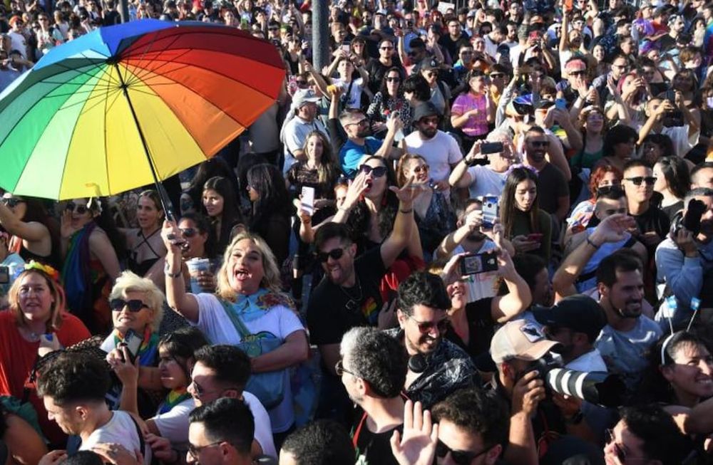 El lunes 30 de octubre comienza la semana del Orgullo. El sábado 4, se realizará una marcha en Plaza de Mayo. Foto: Télam / Camila Godoy